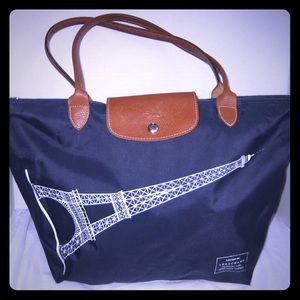 Longchamp Eiffel Tower large bag